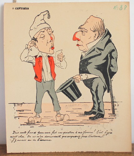 Gravure dessin caricature - dessin,