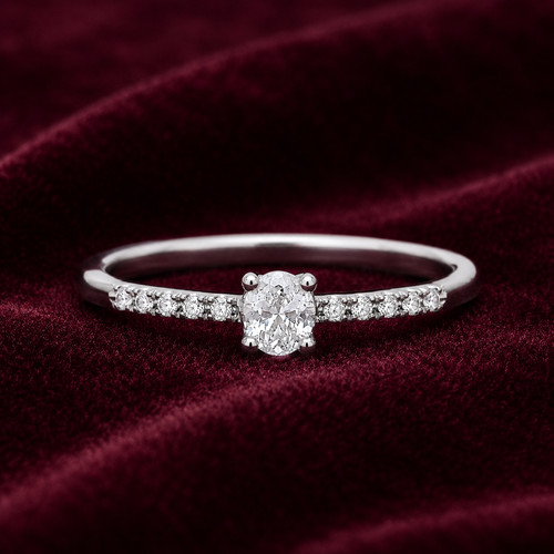 Bague fiançailles - de,