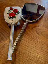Miroir à main + brosse à