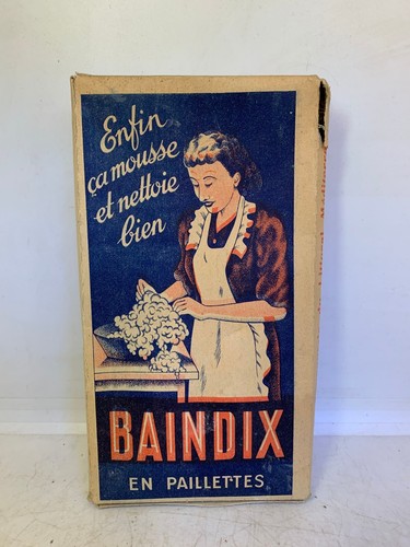 Ancienne boite publicitaire - ancienne, de