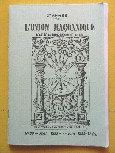 Union maçonnique revue de - maçonnique,