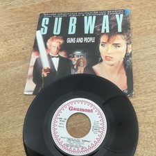 SUBWAY DE LUC BESSON  Vinyle 45 Tours France 1985