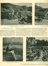 Document ancien saison d'été