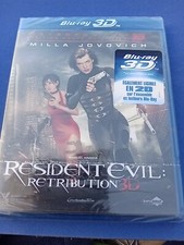 RESIDENT EVIL  RETRIBUTION 3D   BLU-RAY 3D + 2D    NEUF SOUS BLISTER