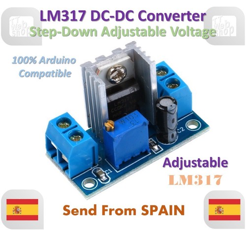 Lm317 converter step - lm317, dc-dc