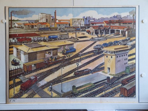 Gare marchandises diesel - marchandises,