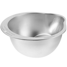  Passoire Inox Bol De Lavage Du Riz Bassin Des Légumes Bols En Acier Inoxydable