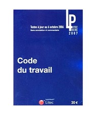 CODE DU TRAVAIL - LITEC POCHE