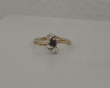 Bague Vintage Ancienne Or Poinçonnée 750 ( Lire Description )