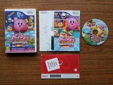 KIRBY'S ADVENTURE Nintendo Wii - Complet PAL FR - MINT - Carte Vip non grattée