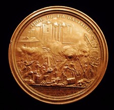 MEDAILLE  SIEGE DE LA BASTILLE