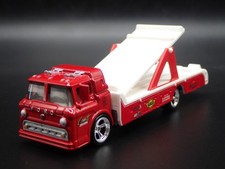 Modèle Réduit De Voiture Ford COE C800 Ramp Truck Multi Car Racing Hauler 1:64