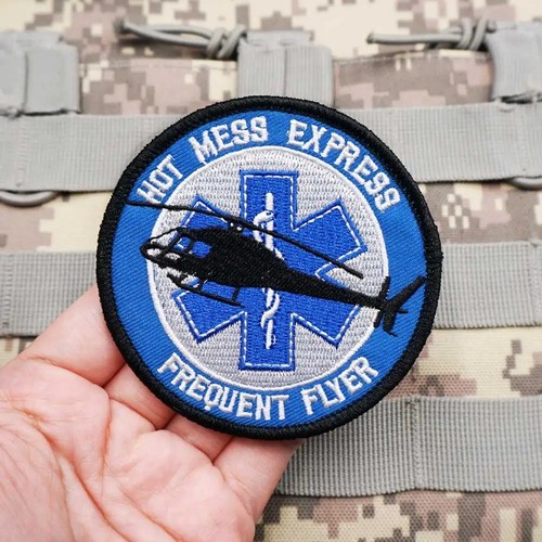 Patch brodé usa ems - brodé,