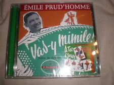 cd émile prud'homme vas y mimile ! neuf sous blister