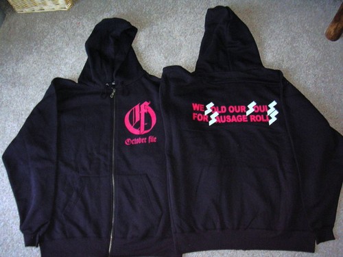 Hoodie zippé october file - hoodie,