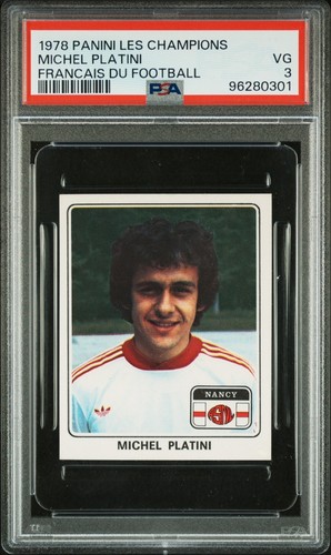 Michel platini panini les - michel,