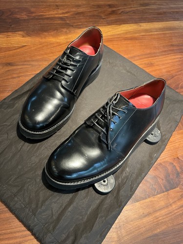 Grenson leather derby - leather,