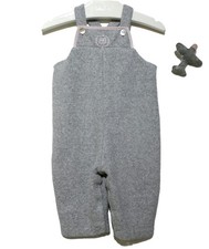 Salopette en coton éponge finitions rose tendre de la maison Christian Dior