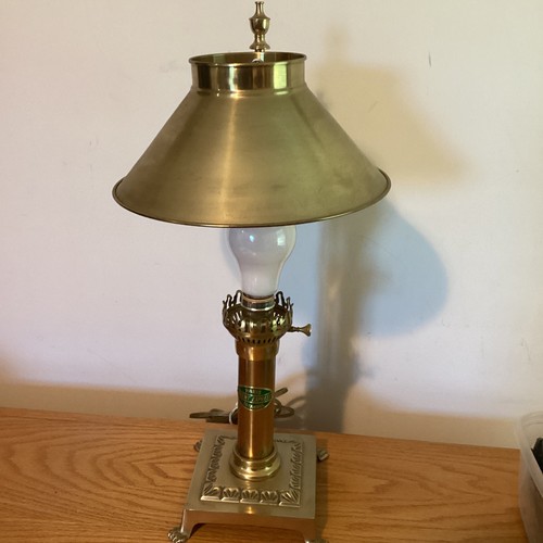 Euc brass table lamp - brass,