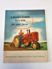 "A Massey Harris Tractor for