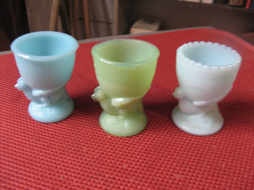 616 lot de 3 coquetiers - "616.19",