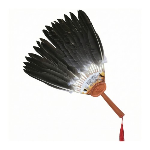 éventail plumes fait main - Éventail,
