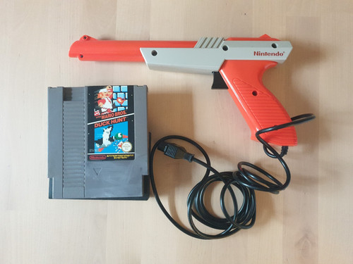 Pistolet zapper nintendo - nes, +