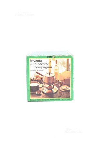 Fondue cuivre émaillé - cuivre,