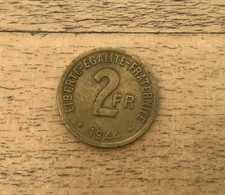 PIÈCE DE DEUX FRANCS 1944