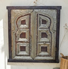 Décor Mural Ancien En Bois