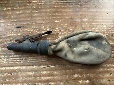 ANCIENNE POIRE A POUDRE SAC A