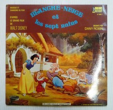 livre disque blanche neige et