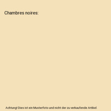 Chambres noires, Karine Giebel