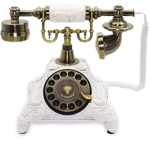 Téléphone fixe style - , ancien