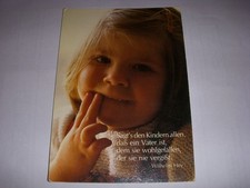 CP CARTE POSTALE MESSAGE ENFANT Dire à l'église... ECRITE