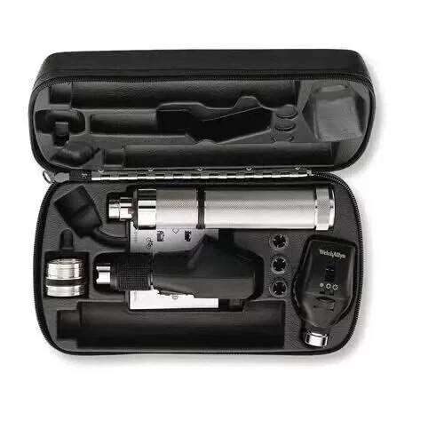 Ensemble ophtalmoscope coaxial