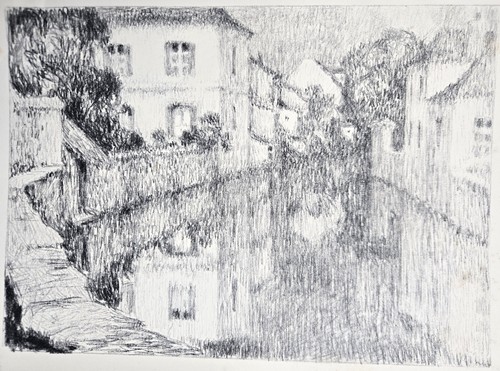 Lithographie originale 1925