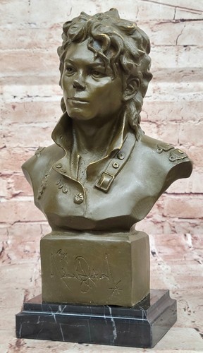 Signée michael jackson - jackson, bronze