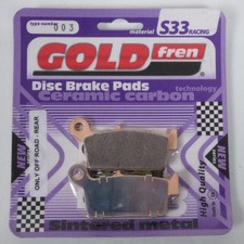 Plaquette de frein Gold Fren