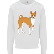 Un Sweatshirt Jumper Pour Enfants Basenji Chien De Chasse