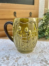 Pichet Broc en Barbotine Angelus Poët-Laval Début 20 ème