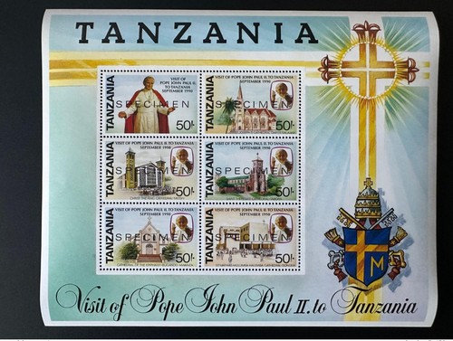Tanzania 1990 121 - mi., bl.