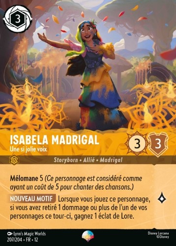 Lorcana isabela madrigal - -,