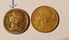 monnaie 10 centimes flan faute