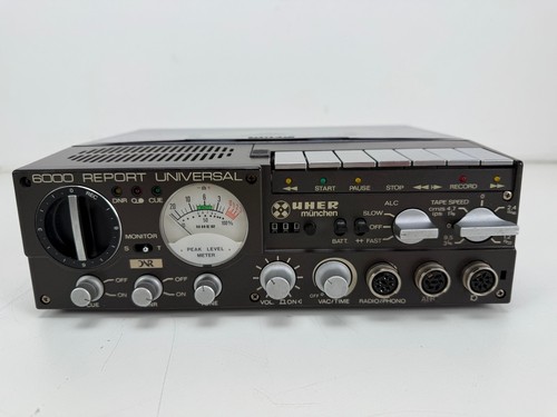 Uher 6000 report monitor - uher,