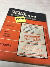 Citroën AMI8 AMI6 AK-B Revue