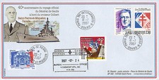 DG07QC-2 FDC "40 ans Voyage DE