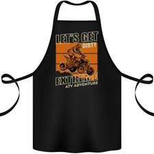 En Avant Pour Le Sale ATV 4X4 Quad Vélo Biking Tablier En Coton 100% Biologique