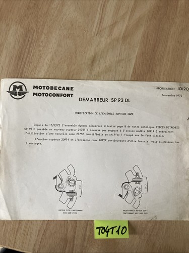 Note technique 1972 - technique,