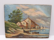 *PEINTURE HUILE SUR PANNEAU